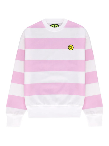  Barrow Kids Striped Sweatshirt - Pink 