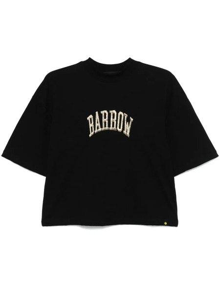  Barrow Logo-embroidered T-shirt - Black 