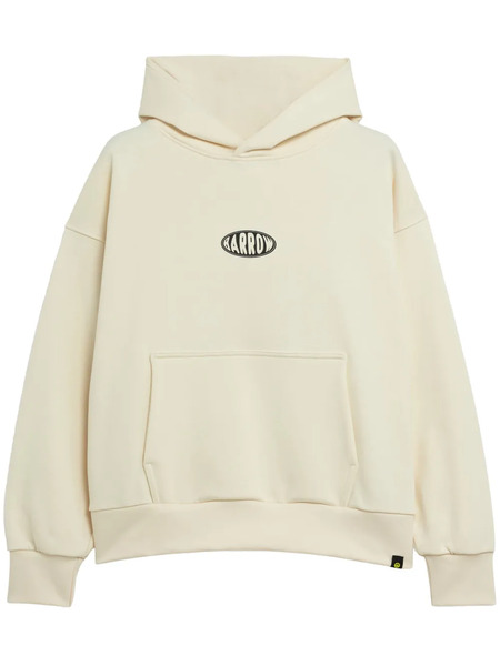  Barrow Logo-print Hoodie - Neutrals 