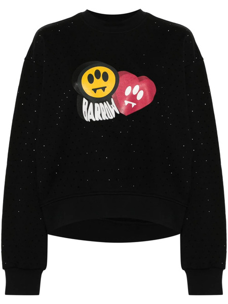  Barrow Logo-print Sweatshirt - Black 