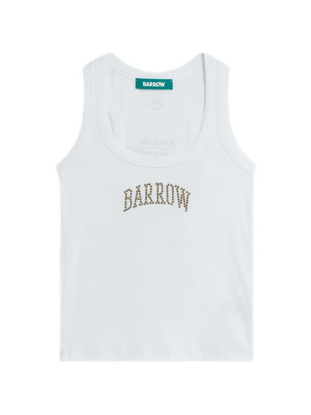  Barrow Print Tank Top - White 