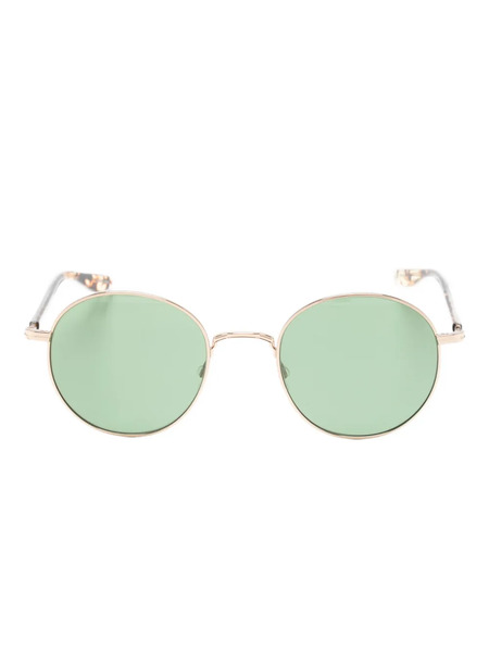 Barton Perreira Round Sunglasses - Gold 