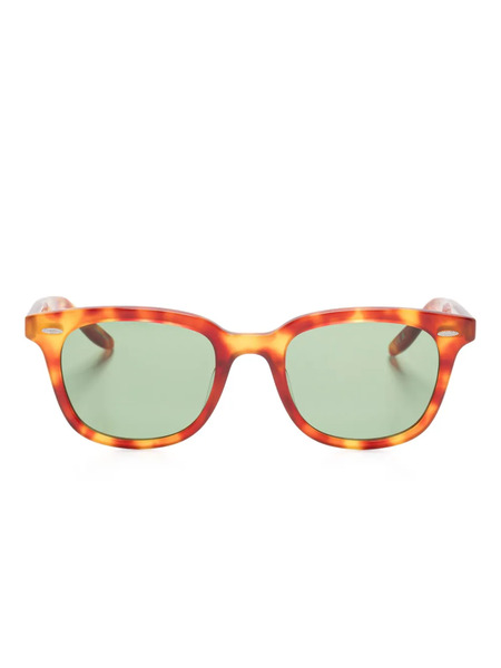  Barton Perreira Winton Tortoiseshell Square Sunglasses - Brown 