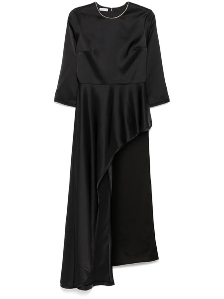  Baruni Asymmetric Trousers Set - Black 