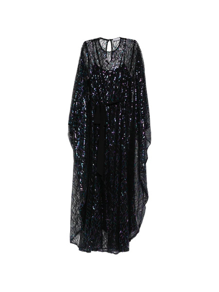  Baruni Habiba Sequinned Kaftan - Black 