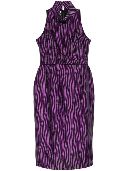  Baruni Roll-neck Midi Dress - Black 