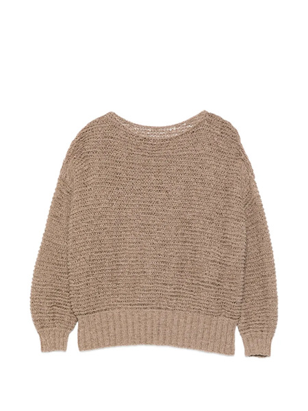  Base Knitted Sweater - Brown 
