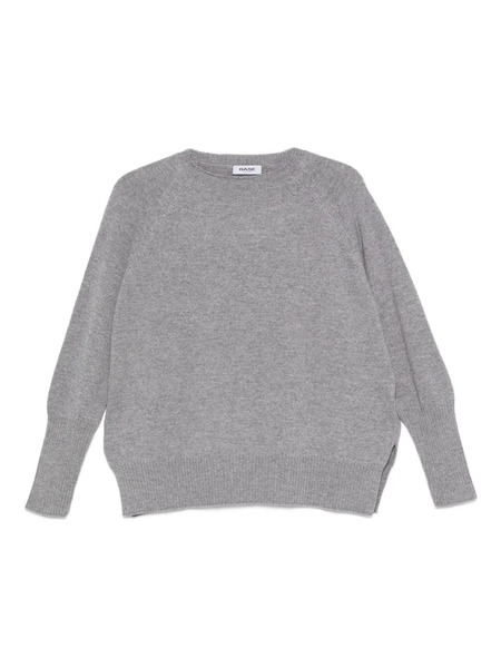  Base Raglan-sleeve Sweater - Grey 