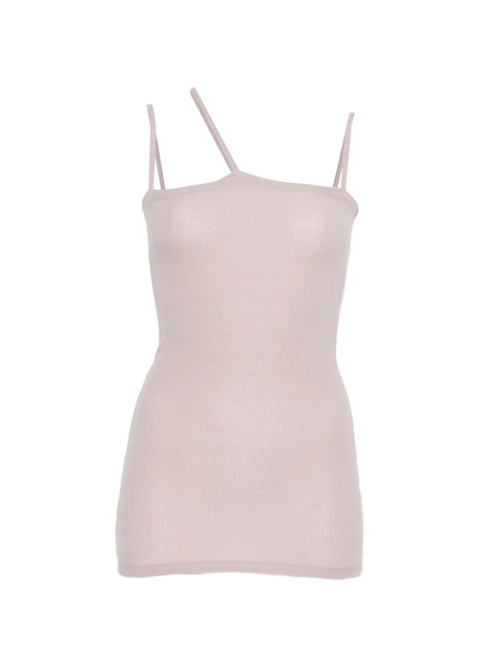  Baserange Asymmetric-strap Top - Purple 
