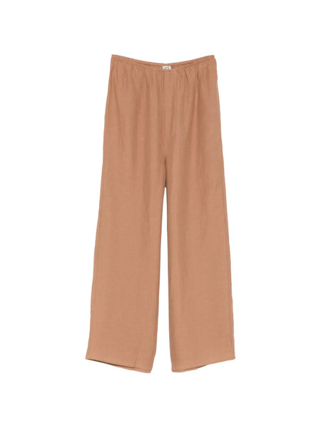  Baserange Elasticated-waistban Trousers - Brown 