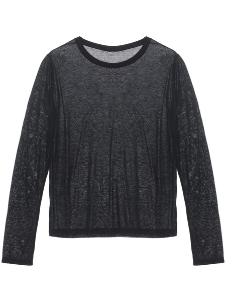  Baserange Long-sleeve Lyocell T-shirt - Black 