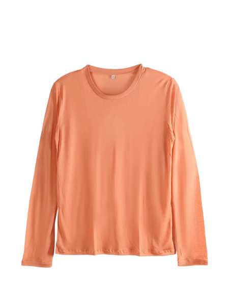  Baserange Long-sleeve T-shirt - Orange 