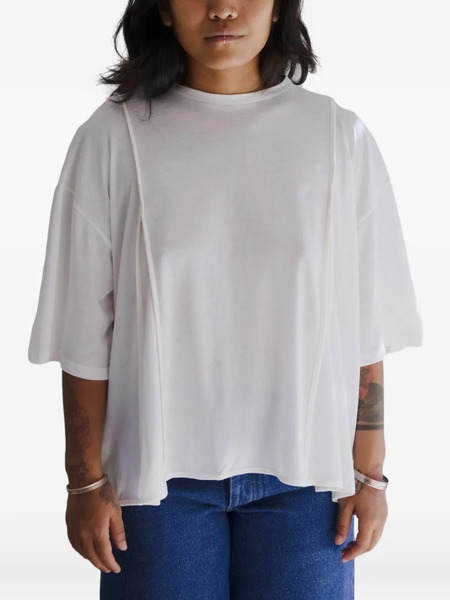  Baserange Mul Piping T-shirt - White 