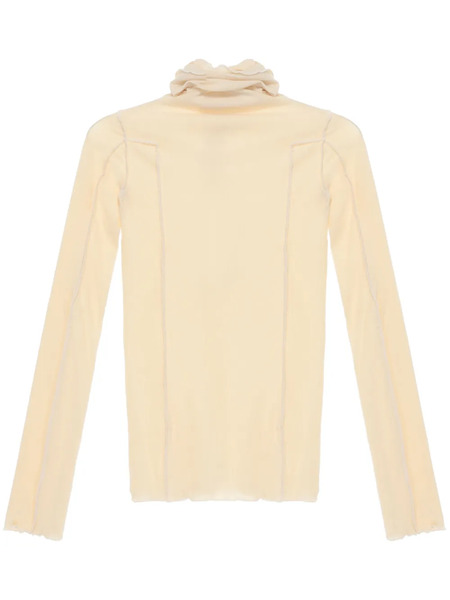  Baserange Omato Organic-cotton Top - Neutrals 