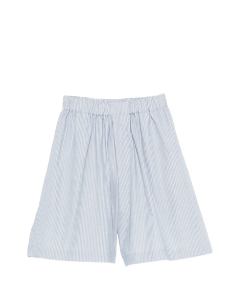  Baserange Striped Elasticated-waistband Shorts - Blue 