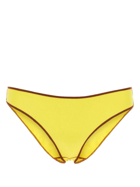  Baserange Vein Bikini Bottoms - Yellow 