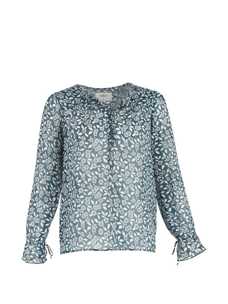  Ba&sh Beatrix Printed Blouse - Blue 