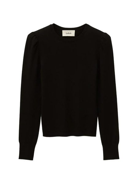  Ba&sh Britania Puff-sleeve Knitwear - Black 