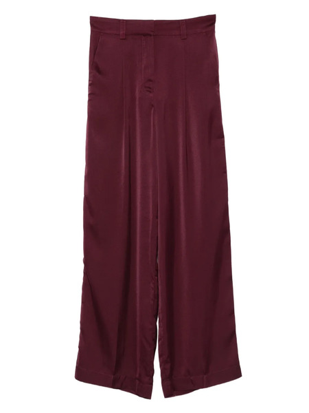  Ba&sh Charly Pleated-front Trousers - Purple 