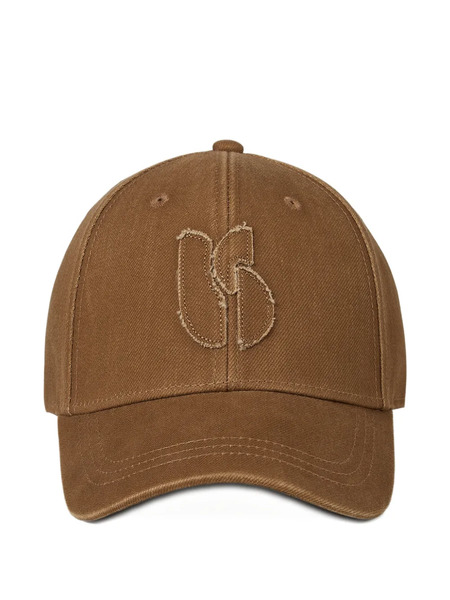  Ba&sh Halyce Embroidered Baseball Cap - Brown 