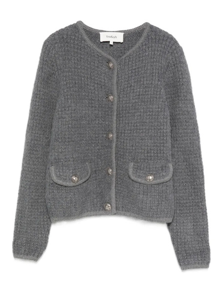  Ba&sh Harry Pocket Button-up Cardigan - Grey 