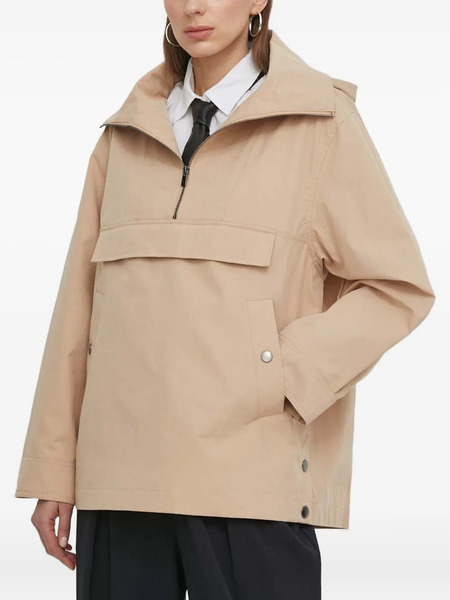  Ba&sh Hooded Half-zip Jacket - Neutrals 