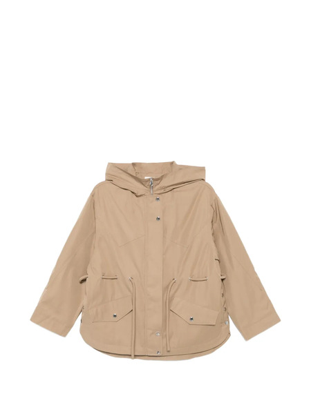  Ba&sh Ilio Hooded Drawstring Jacket - Neutrals 