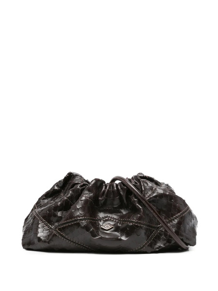  Ba&sh June Drawstring Clutch Bag - Brown 