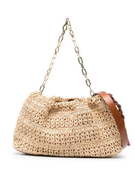  Ba&sh June Raffia Tote Bag - Neutrals 