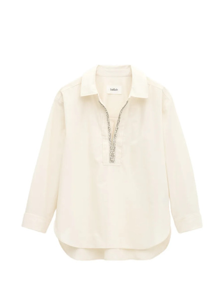  Ba&sh Miss Embellished Shirt - Neutrals 