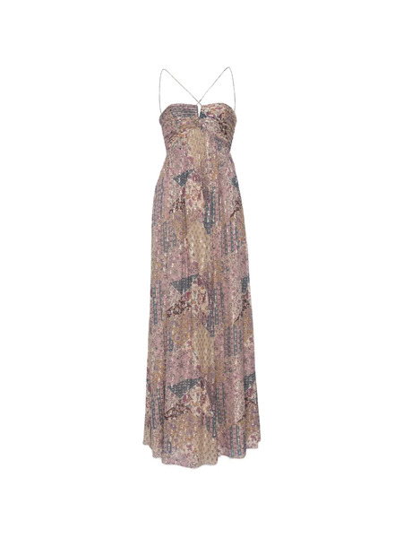  Ba&sh Pietra Floral Cut-out Maxi Dress - Pink 