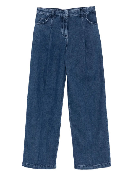 Ba&sh Pleated-detail Jeans - Blue 