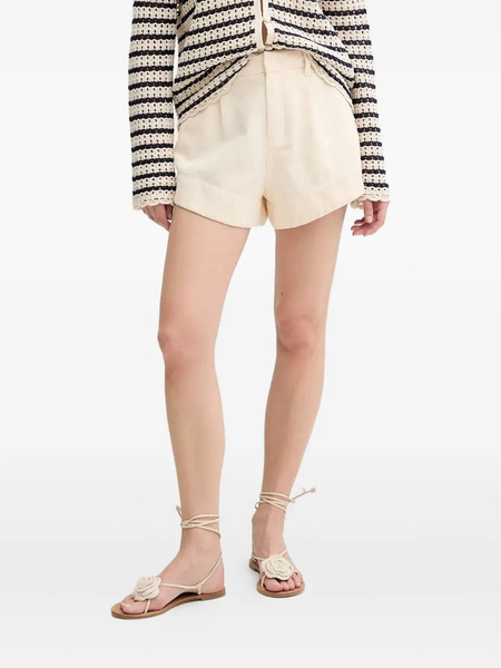  Ba&sh Pleated Pocket Shorts - Neutrals 