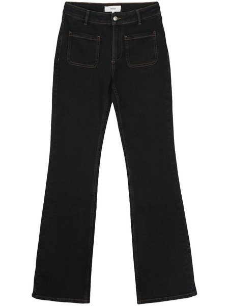  Ba&sh Ross Mid-rise Flared Jeans - Black 