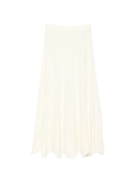  Ba&sh Serta Openwork Midi Skirt - Neutrals 