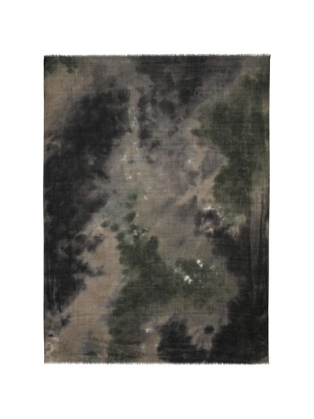  Ba&sh Sofia Tie-dye Frayed Scarf - Green 