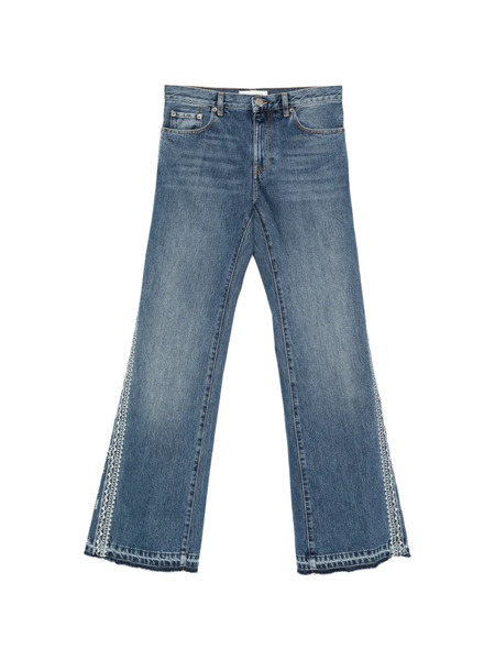  Ba&sh Vivy Embroidered Jeans - Blue 