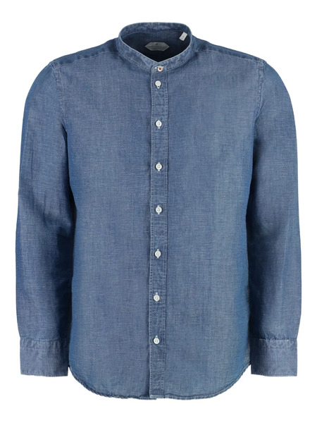  Bastoncino Buttoned Chambray Shirt - Blue 