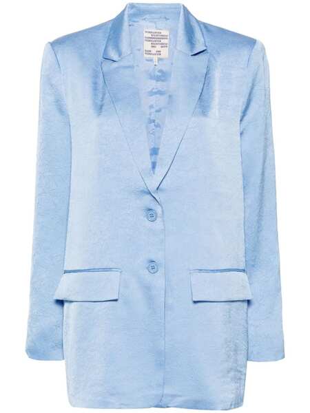  Baum Und Pferdgarten Bertha Creased-effect Blazer - Blue 