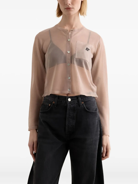  Baum Und Pferdgarten Crisje Chest-pocket Cardigan - Brown 