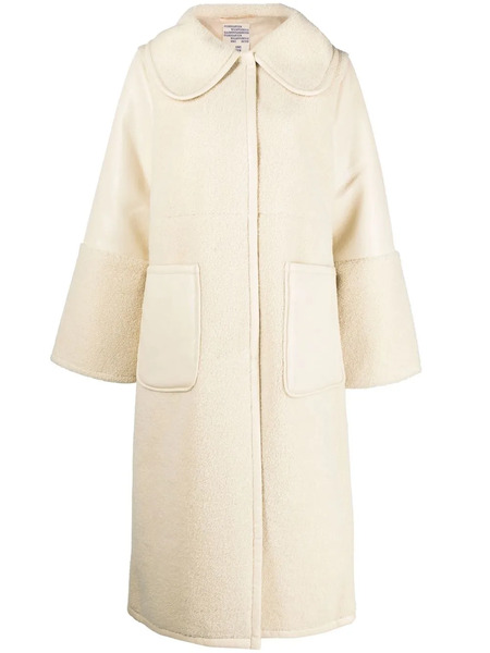  Baum Und Pferdgarten Dory Faux-shearling Coat - White 