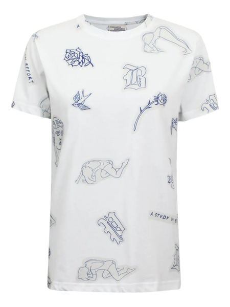  Baum Und Pferdgarten Graphic-print T-shirt - White 