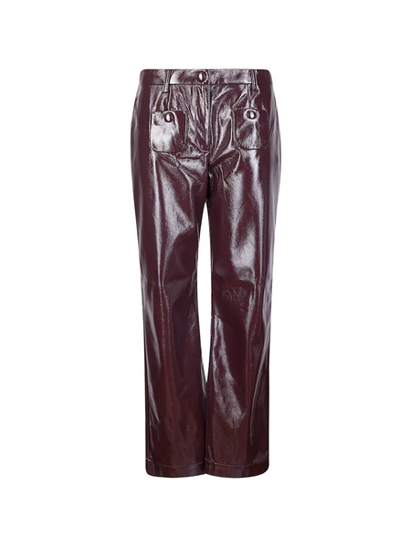  Baum Und Pferdgarten Niella Button Trousers - Red 