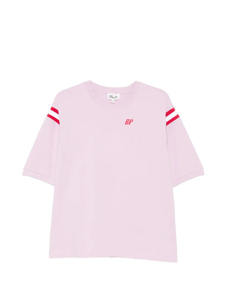  Baum Und Pferdgarten Sleeve Detail T-shirt - Pink 