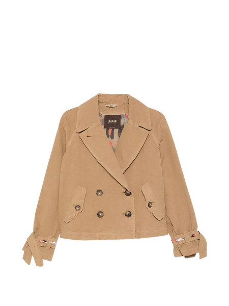  Bazar Deluxe Double-breasted Trench Coat - Neutrals 