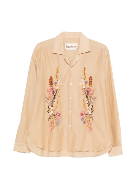  Baziszt Floral Shirt - Neutrals 