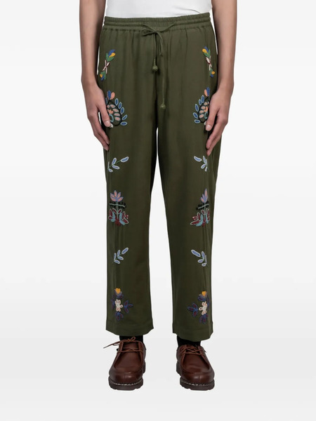  Baziszt Neon Trousers - Green 