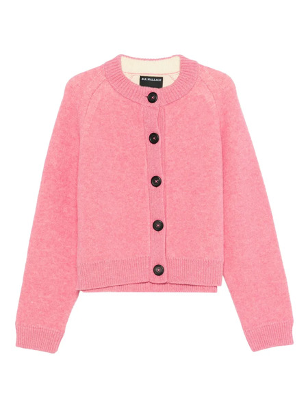  B.b. Walace Button-front Cardigan - Pink 