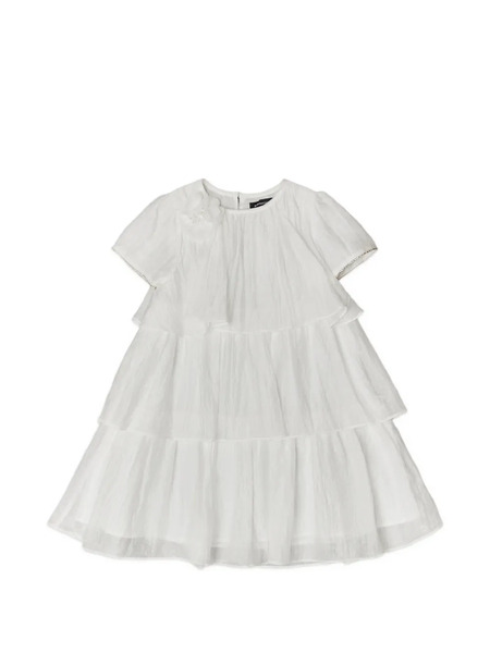  Bcbg Kids Floral Tiered Dress - White 