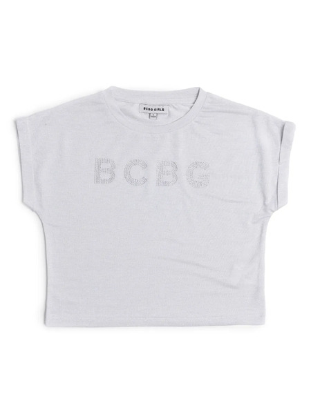 Bcbg Kids Logo-print T-shirt - Grey 